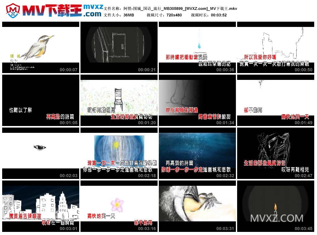 阿悄-围城_国语_流行_MB305899